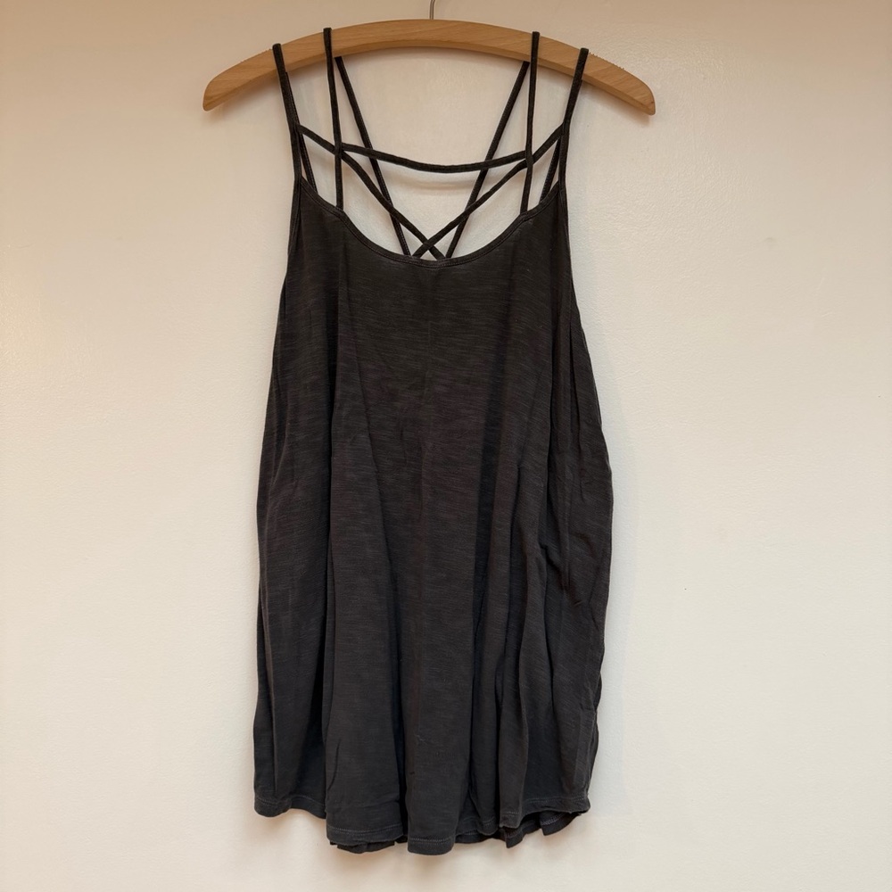 American Eagle Outfitters Black Strappy Camisole